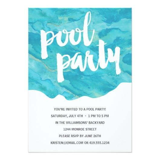 Pool Party Invitation Ideas for Adults Backyard Splash Pool Party Invitation Ideas for Adults Backyard Splash