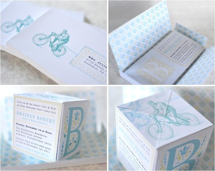 Pop Up Baby Shower Invitations 3d Pop Up Baby Block Baby Shower Invitation and Mailing