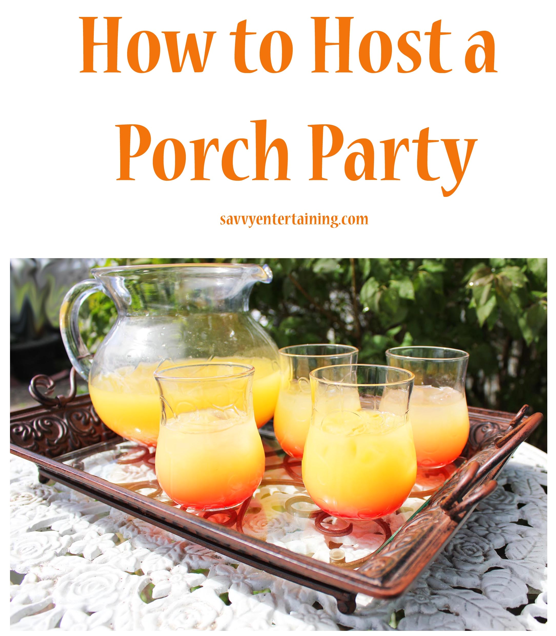 Porch Party Invitation Host A Porch Party Porch Party Invitation Host A Porch Party