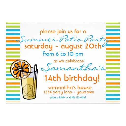 Porch Party Invitation Summer Patio Party Invitation 5" X 7" Invitation Card Porch Party Invitation Summer Patio Party Invitation 5" X 7" Invitation Card