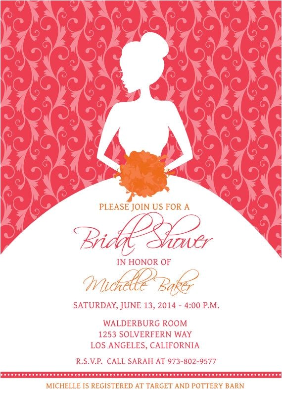 Postcard Size Bridal Shower Invitations Edit Your Own with Shop Printable Bridal Shower