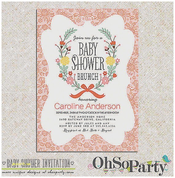 Pre Printed Baby Shower Invitations Baby Shower Invitation Lovely Pre Printed Baby Shower