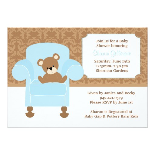 Pre Printed Baby Shower Invitations Baby Shower Invitation