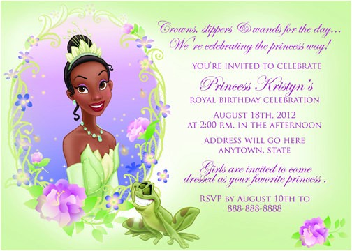 Princess and the Frog Baby Shower Invitations Princess and the Frog Birthday Party Printables Princess and the Frog Baby Shower Invitations Princess and the Frog Birthday Party Printables