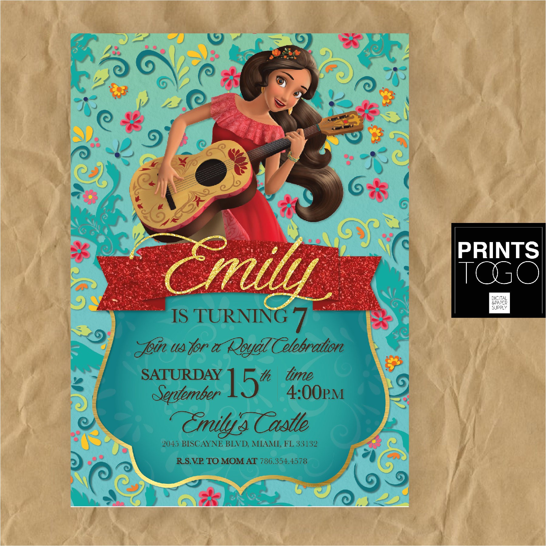 Princess Elena Of Avalor Party Invitations Elena Of Avalor Invitation Elena Of Avalor Birthday Princess Elena Of Avalor Party Invitations Elena Of Avalor Invitation Elena Of Avalor Birthday