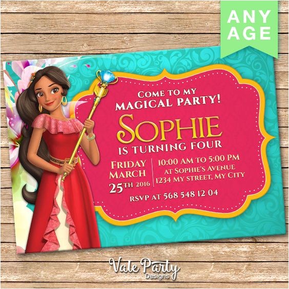 Princess Elena Of Avalor Party Invitations Princess Elena Of Avalor Invitation Party Invitation Princess Elena Of Avalor Party Invitations Princess Elena Of Avalor Invitation Party Invitation