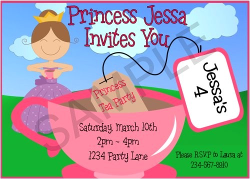 Princess Tea Party Invitations Free Printable Free Printable My Little Pony Birthday Invitations