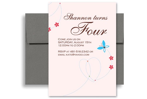 Print My Own Birthday Invitations How to Make My Own Custom Birthday Invitation Design 5×7