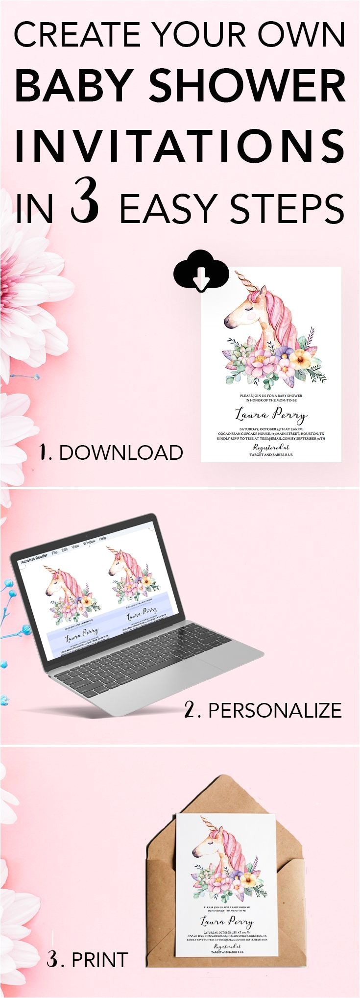 Print Yourself Baby Shower Invitations Best 25 Baby Shower Templates Ideas On Pinterest