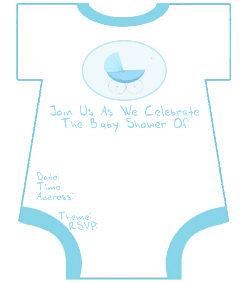 Printable Baby Shower Invitation Template Baby Boy Invitation Templates – orderecigsjuicefo