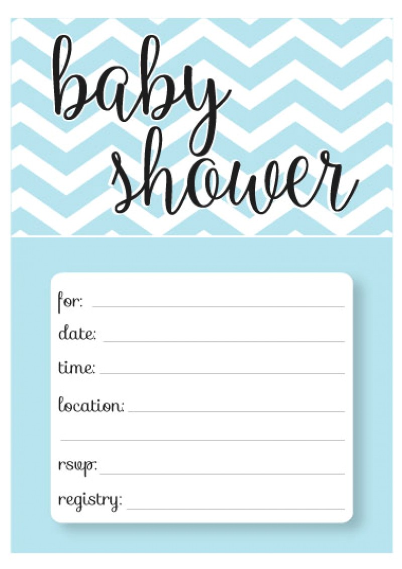 Printable Baby Shower Invitation Templates Printable Baby Shower Invitations – Gangcraft
