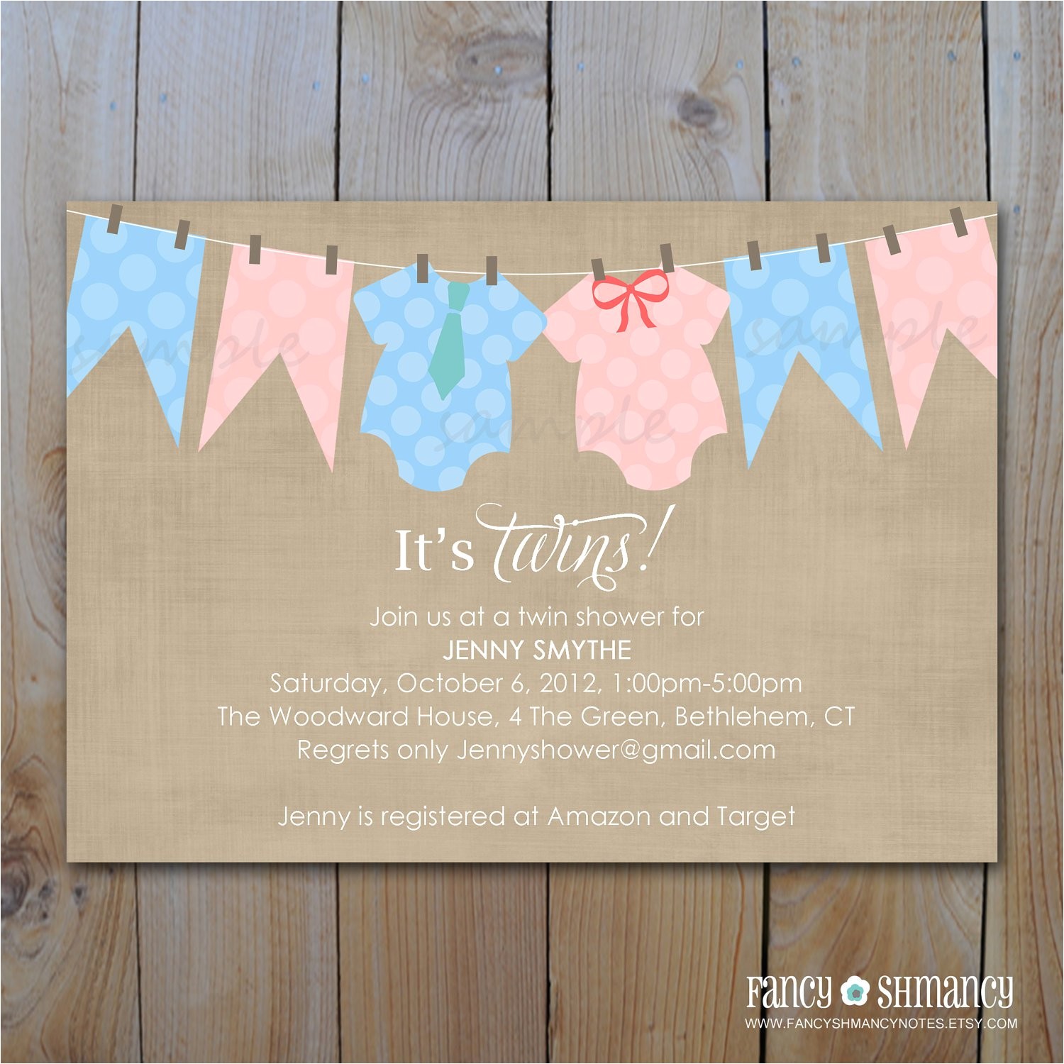 Printable Baby Shower Invitations Twins Twins Baby Shower Invitations Printable