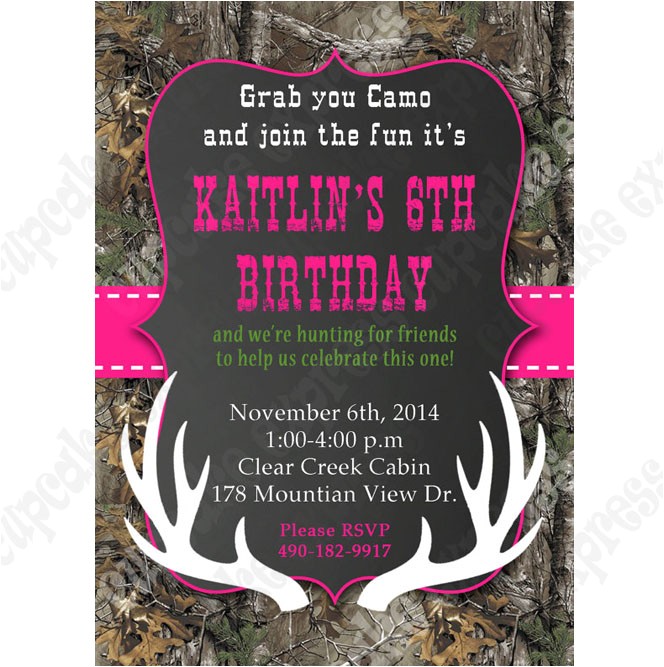 Printable Camo Birthday Invitations Camo Girl Printable Invitation Hunting Realtree Diy Printable Camo Birthday Invitations Camo Girl Printable Invitation Hunting Realtree Diy
