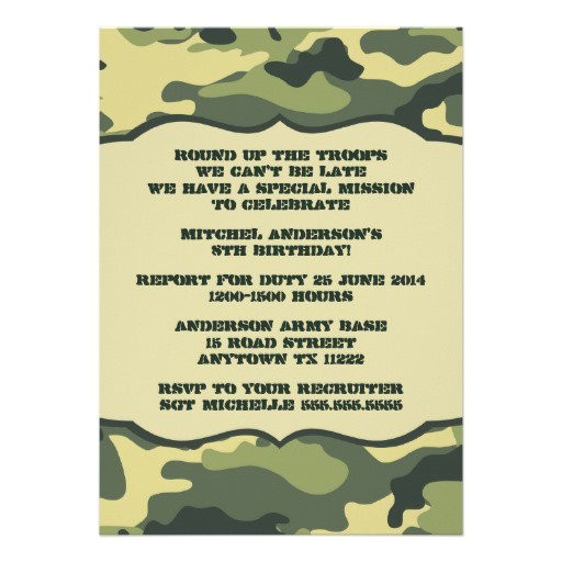 Printable Camo Birthday Invitations Free Printable Camouflage Invitations Printable Camo Birthday Invitations Free Printable Camouflage Invitations
