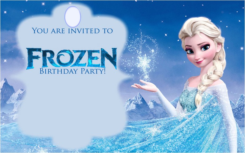 Printable Frozen Birthday Invitations Free Printable Frozen Invitations