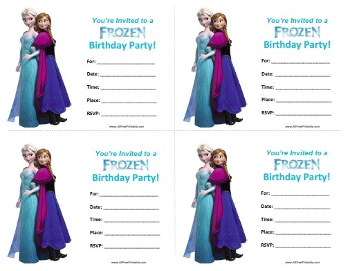 Printable Frozen Birthday Invitations Frozen Invitation Printable Free Car Interior Design
