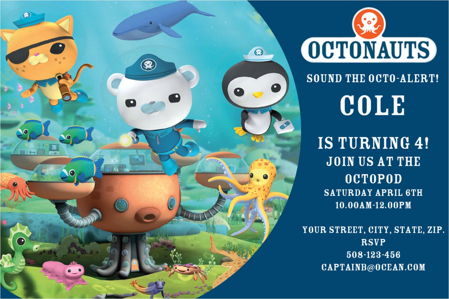 Printable Octonauts Birthday Invitations Unavailable Listing On Etsy