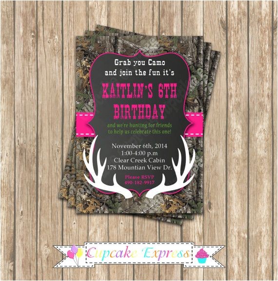 Printable Pink Camo Birthday Invitations Realtree Camo Girl Hunting 3 Birthday Party Printable Printable Pink Camo Birthday Invitations Realtree Camo Girl Hunting 3 Birthday Party Printable