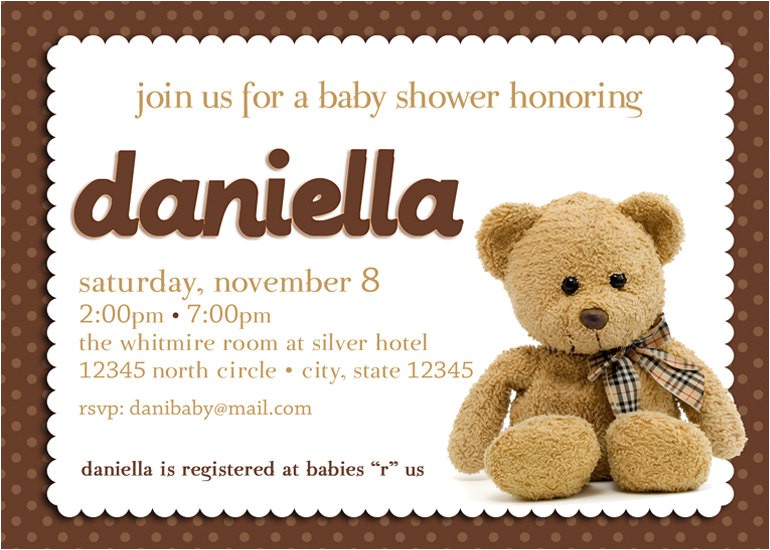 Printable Teddy Bear Baby Shower Invitations Teddy Bear Baby Shower Invitation Boy Girl Gender Neutral Printable Teddy Bear Baby Shower Invitations Teddy Bear Baby Shower Invitation Boy Girl Gender Neutral