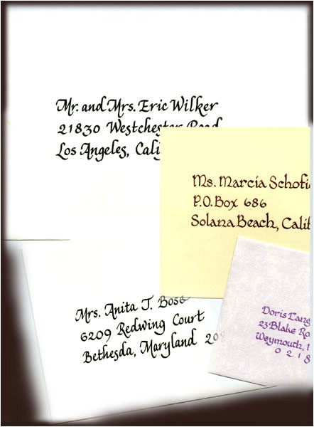 Proper Way to Address Bridal Shower Invitations Addressing Wedding Invitations Quotes