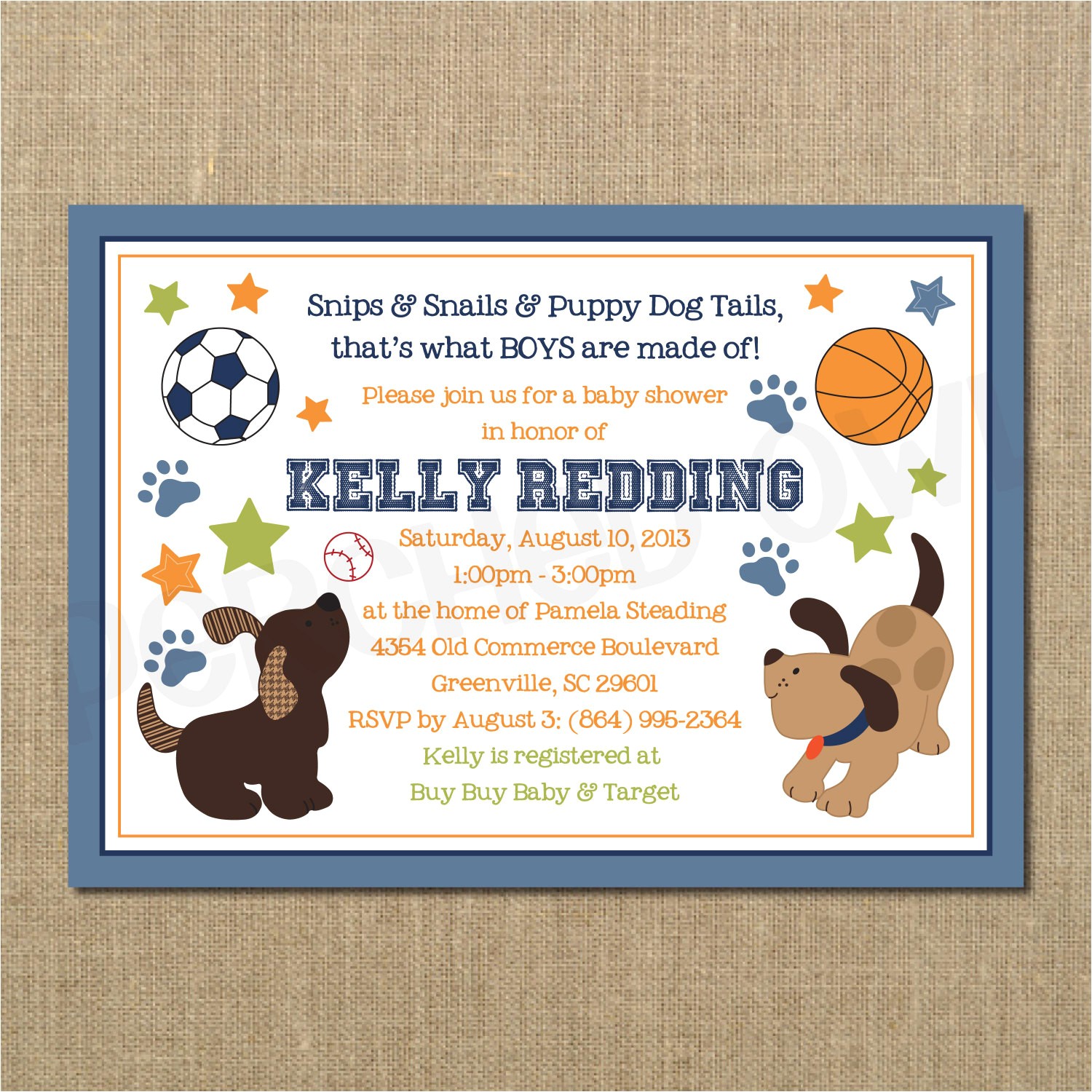 Puppy Dog Baby Shower Invitations Puppy Dog Baby Shower Invitations