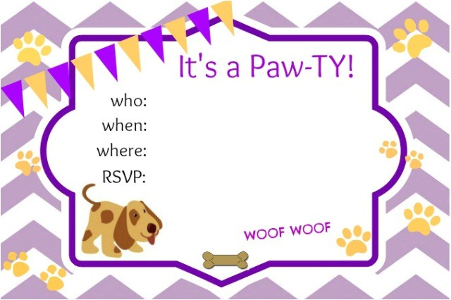 Puppy Party Invites Puppy Party Ideas About A Mom