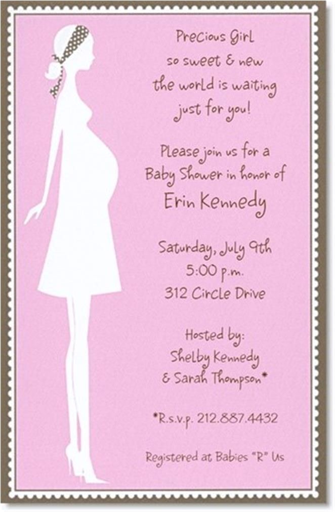 Quotes for Baby Shower Invites 10 Best Simple Design Baby Shower Invitations Wording