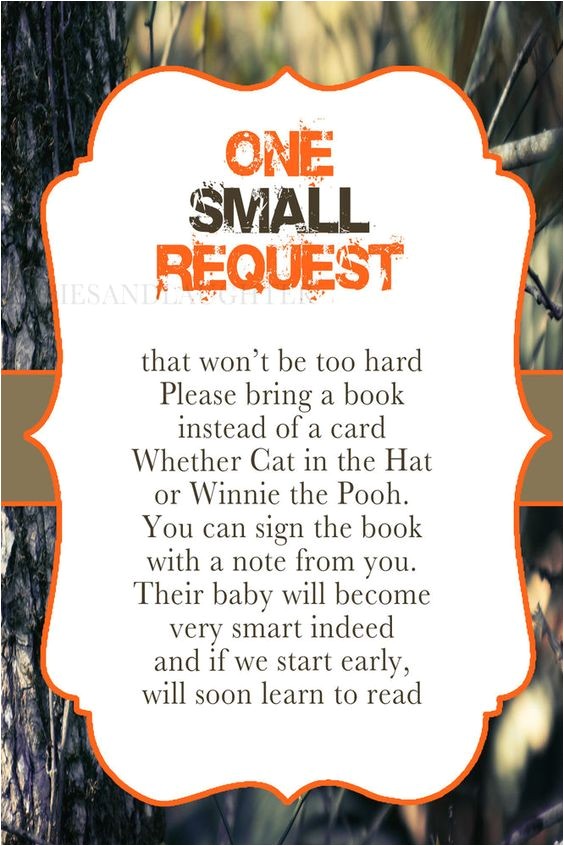 Realtree Camo Baby Shower Invitations Realtree Camo Baby Shower Bring A Book Card 4×6 Duck