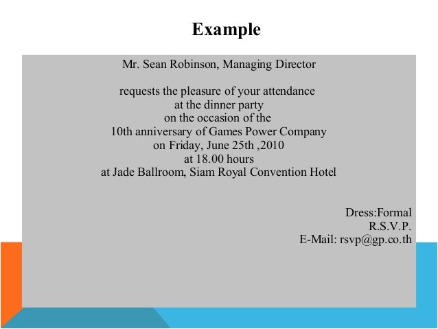 Reply to Birthday Invitation Sample Invitations and Replies to Invitations