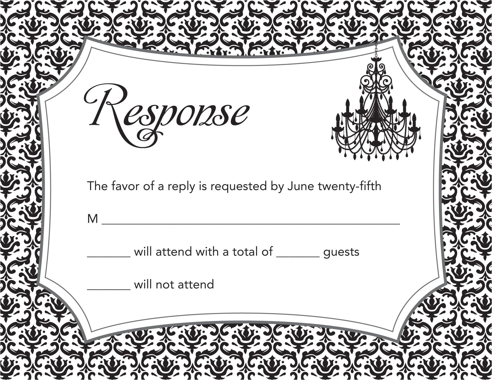 Reply to Birthday Invitation Sample Invitations with Response Cards Birthday Party