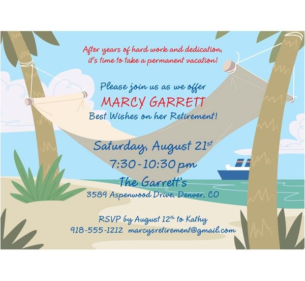 Retirement Party Invitation Examples 25 Best Ideas About Retirement Invitations On Pinterest