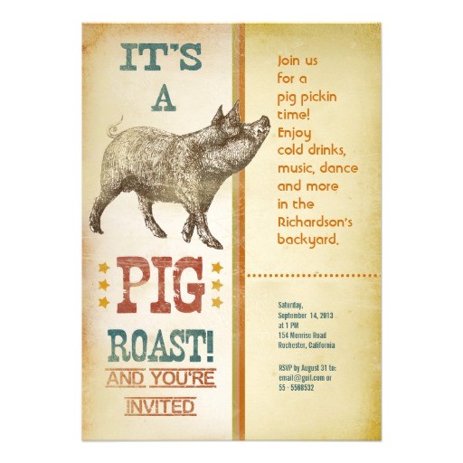 Roast Birthday Party Invitations 900 Roast Invitations Roast Announcements Invites Zazzle