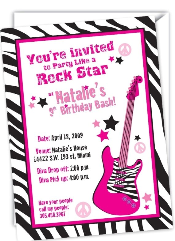 Rock Star Birthday Invitation Templates 1000 Images About Scrapbooking On Pinterest Newsletter
