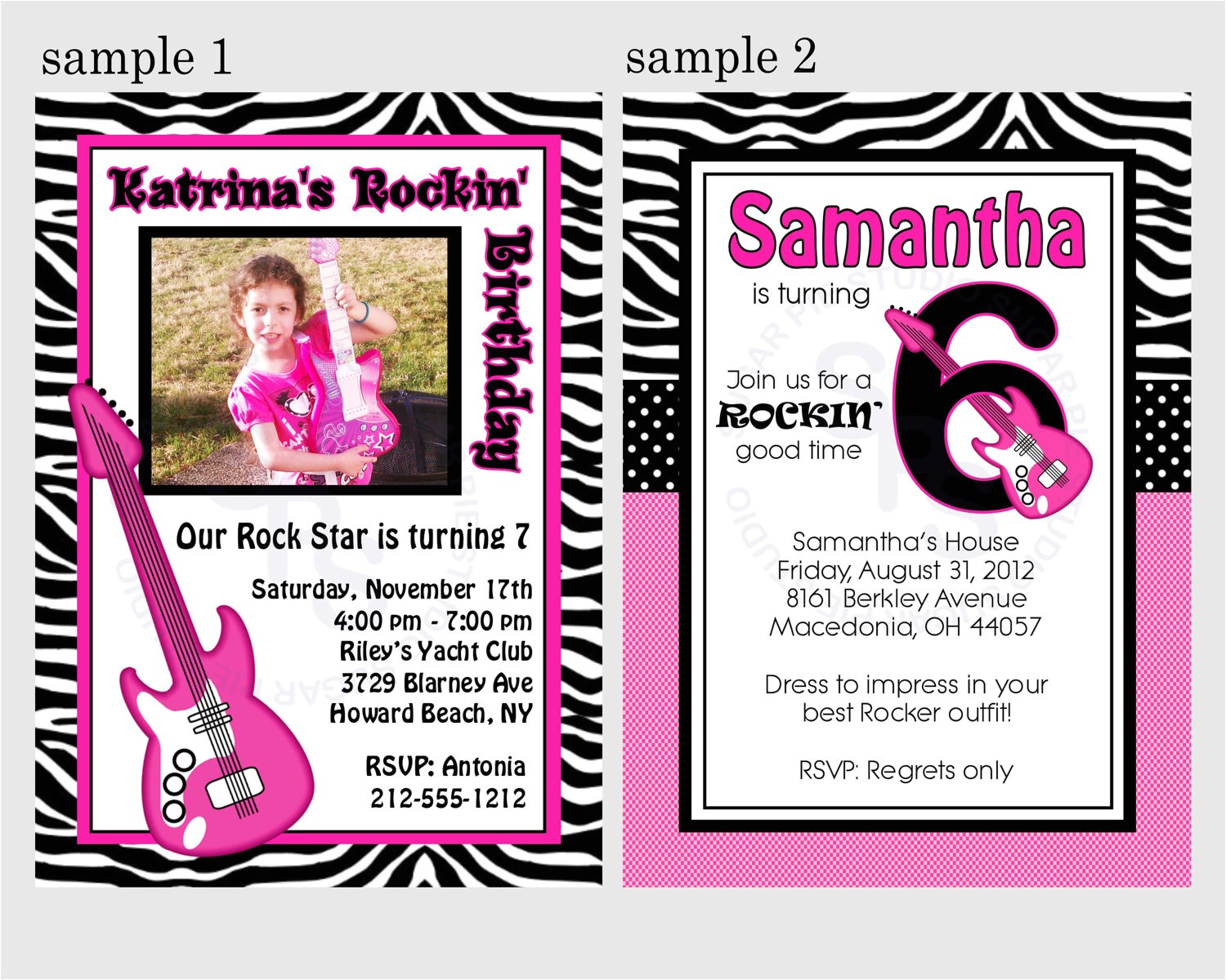 Rock Star Birthday Invitation Templates 40th Birthday Ideas Free Rock Star Birthday Invitation