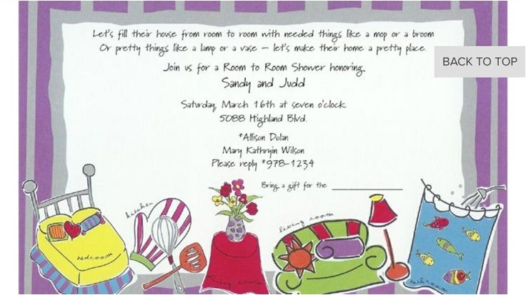 Room to Room Bridal Shower Invitations 7 Best Wedding Shower Images On Pinterest