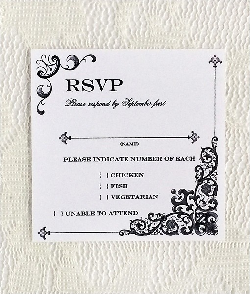 Rsvp Birthday Invitation Sample Rsvp Invitation Template songwol 4aa907403f96