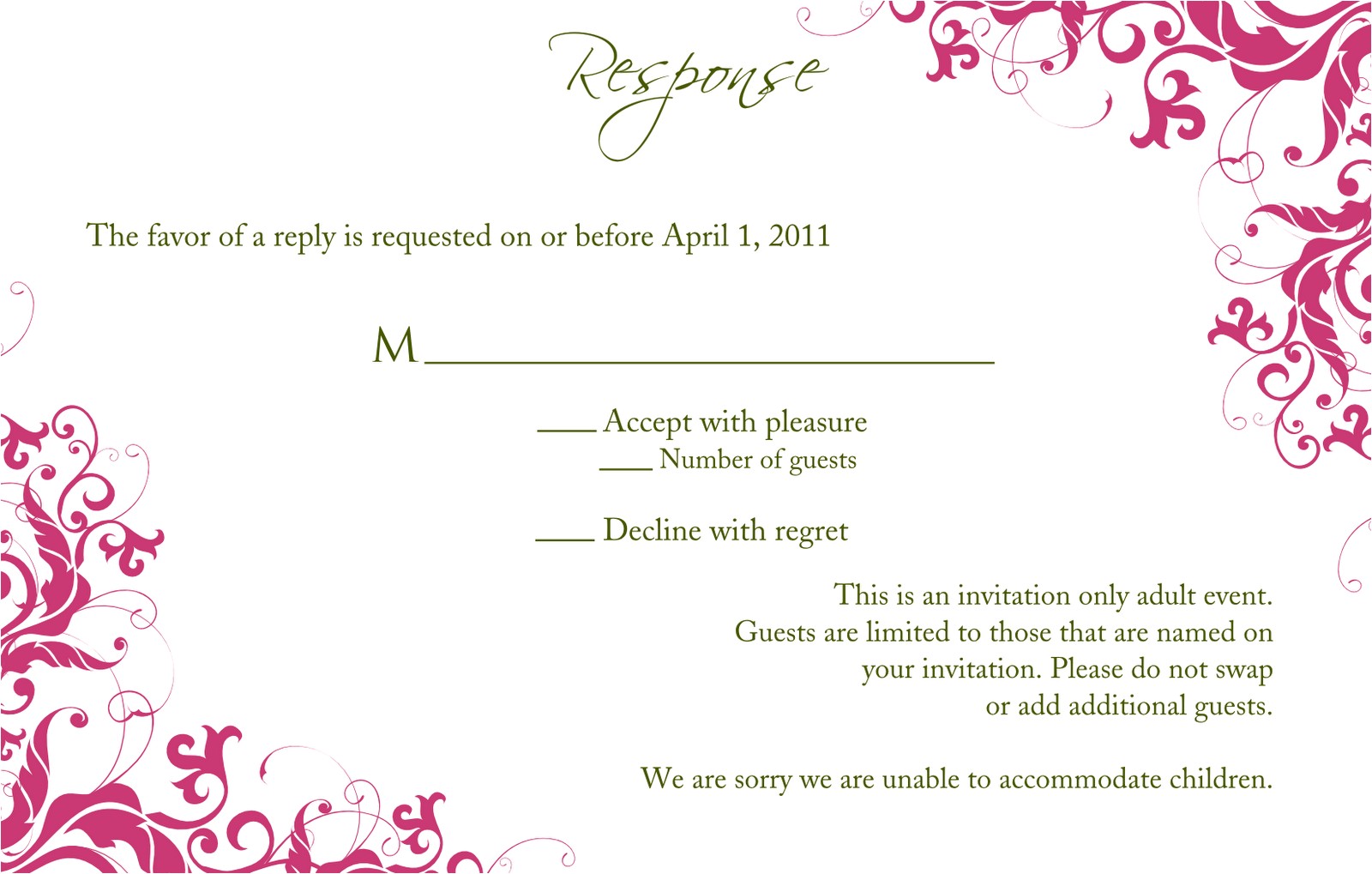 Rsvp for Birthday Party Invitation Sample Wedding Invitation Wording Wedding Invitation and Rsvp