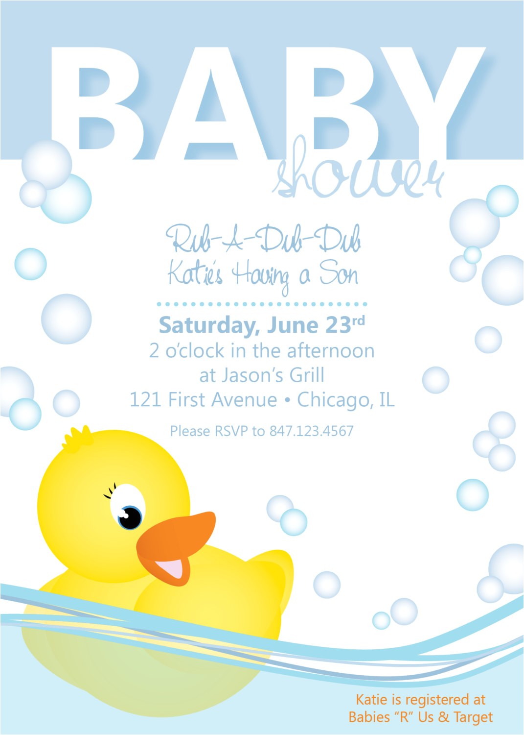 Rubber Ducky Baby Shower Invitations Template Free Baby Shower Invitations Rubber Ducky