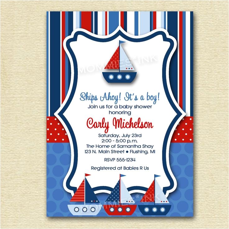 Sailboat Invitations for Baby Shower Best 25 Baby Shower Templates Ideas Only On Pinterest