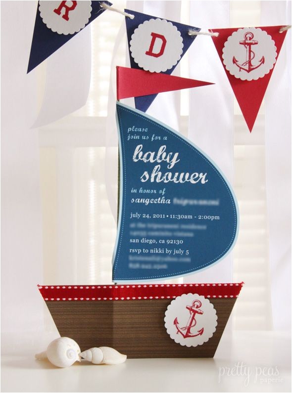 Sailboat Invitations for Baby Shower Best 25 Sailboat Baby Showers Ideas On Pinterest