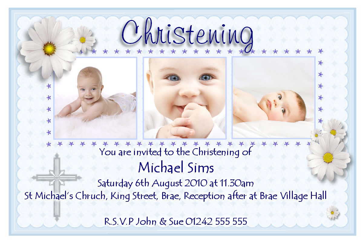 Sample Baptismal Invitation Cards Invitation for Baptism Sample Invitation Librarry