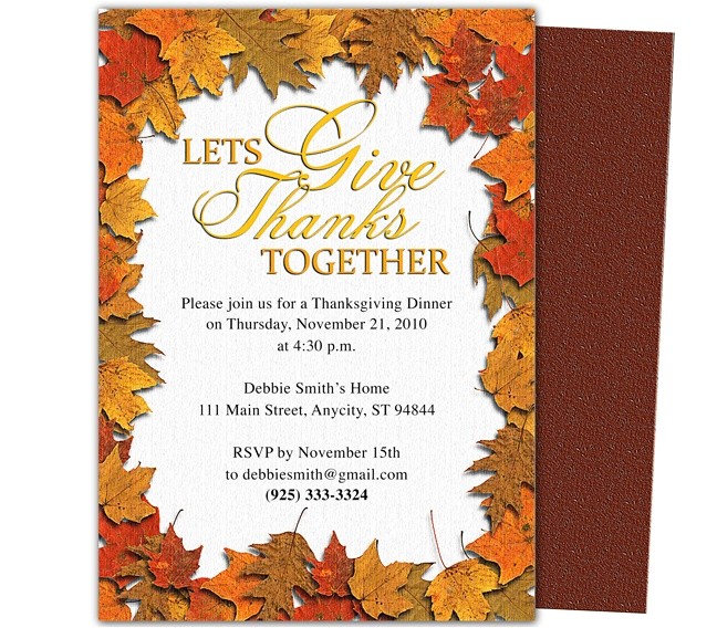 Sample Invitation for Thanksgiving Party 14 Best Images About Thanksgiving Party Invitations