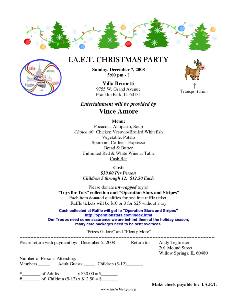 Sample Of Invitation Letter for Christmas Party Christmas Party Invitation Letter – Fun for Christmas
