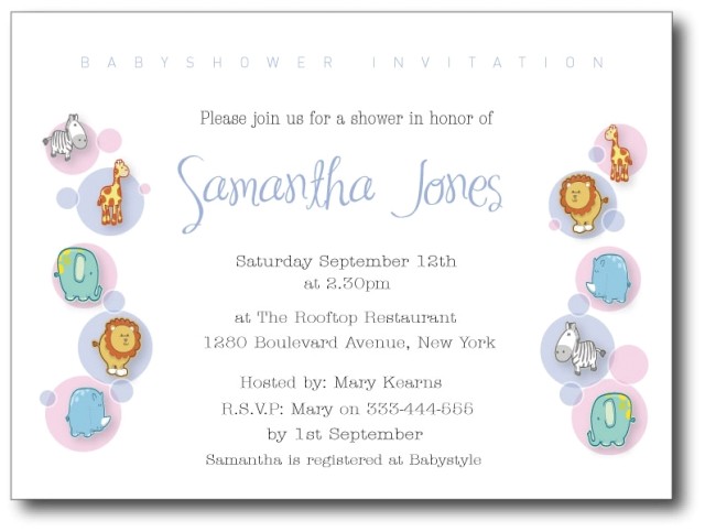 Sample Wording for Baby Shower Invitations Baby Shower Invitation Wording