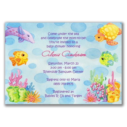 Sea themed Baby Shower Invitations Beach Baby Shower Invitations Sea themed Baby Shower Invitations Beach Baby Shower Invitations