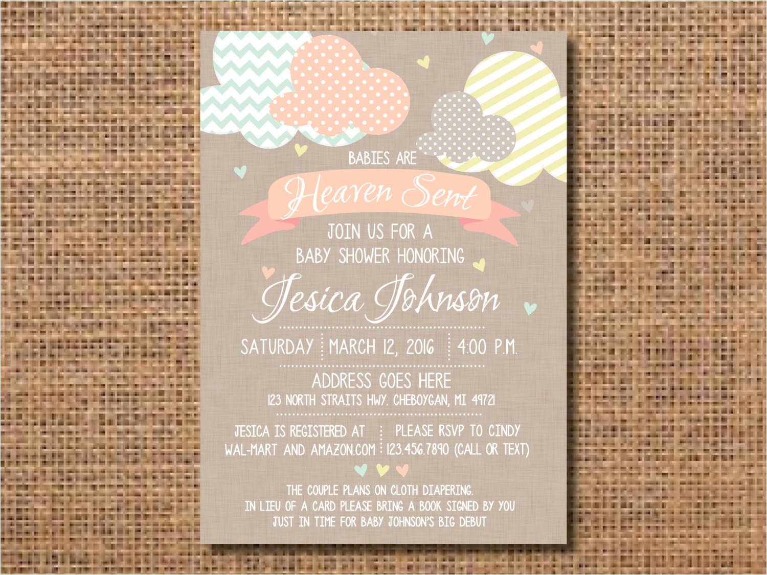 Sent From Heaven Baby Shower Invitations Heaven Sent Baby Shower Invitation Gender Neutral Baby Sent From Heaven Baby Shower Invitations Heaven Sent Baby Shower Invitation Gender Neutral Baby