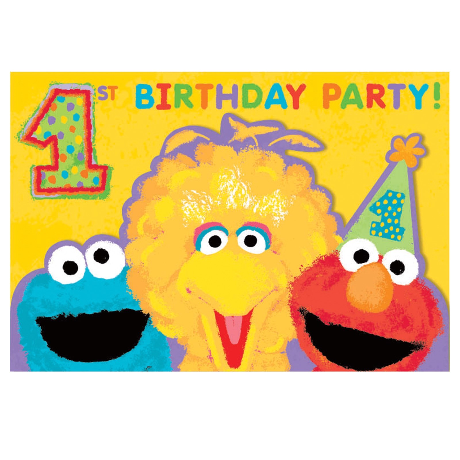 Sesame Street 1st Birthday Photo Invitations Sesame Street 1st Birthday Invitations Birthdayexpress Com Sesame Street 1st Birthday Photo Invitations Sesame Street 1st Birthday Invitations Birthdayexpress Com