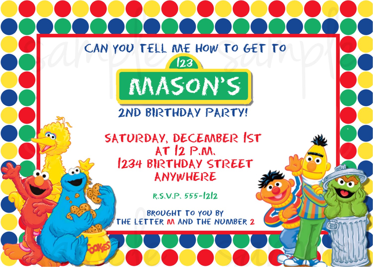 Sesame Street 1st Birthday Photo Invitations Sesame Street Birthday Invitation Elmo Birthday Invitation Sesame Street 1st Birthday Photo Invitations Sesame Street Birthday Invitation Elmo Birthday Invitation