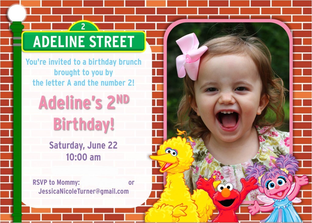 Sesame Street 2nd Birthday Invitation Wording Sesame Street Birthday Party Ideas Games Food