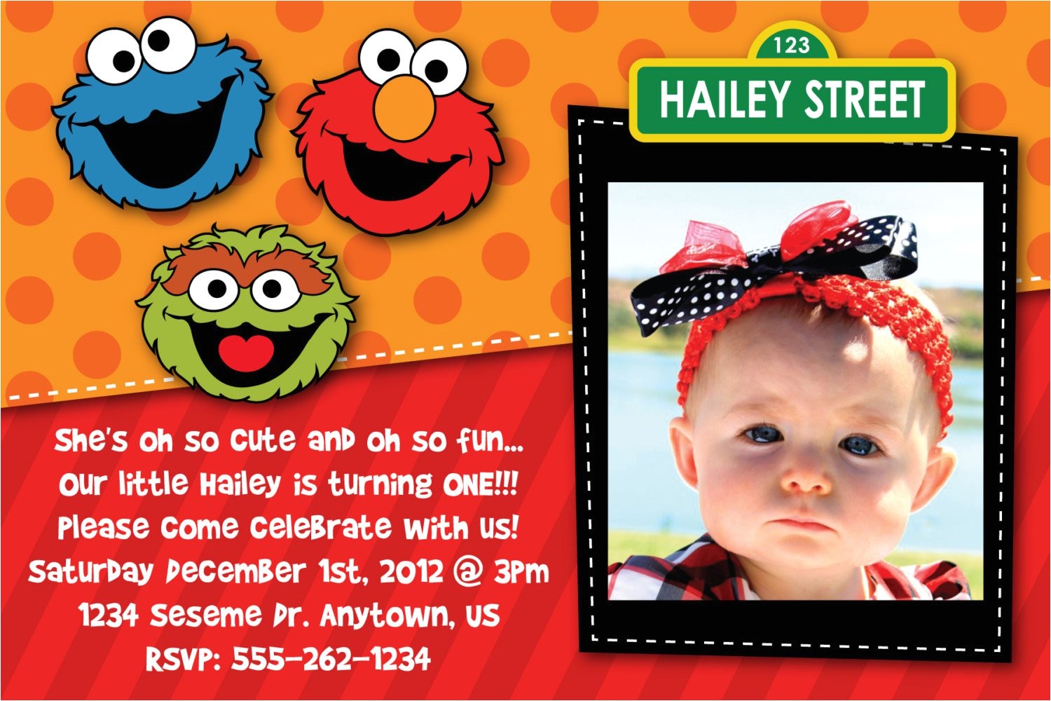 Sesame Street Party Invitations Personalized Sesame Street 2nd Birthday Invitations Best Party Ideas